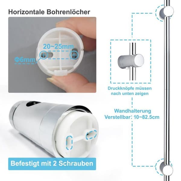 Görbach duschpelare