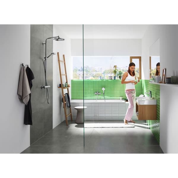 Duschpelare 1 spray CROMETTA S 240 2 uttag - HANSGROHE - 27267000