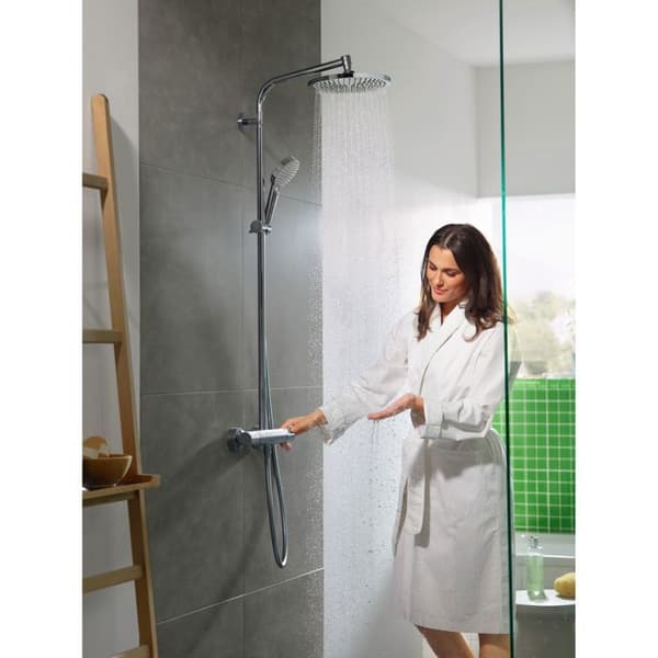 Duschpelare 1 spray CROMETTA S 240 2 uttag - HANSGROHE - 27267000