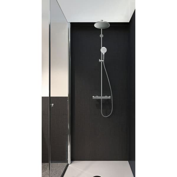 Duschpelare 1 spray CROMETTA S 240 2 uttag - HANSGROHE - 27267000