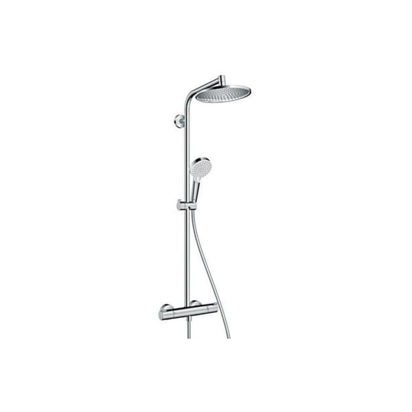 Duschpelare 1 spray CROMETTA S 240 2 uttag - HANSGROHE - 27267000