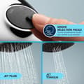 Miniatyrbild 7 av 9: Duschpelare med manuell avledare - Vattenbesparing - GROHE Vitalio Comfort 250 - Krom - 26986001