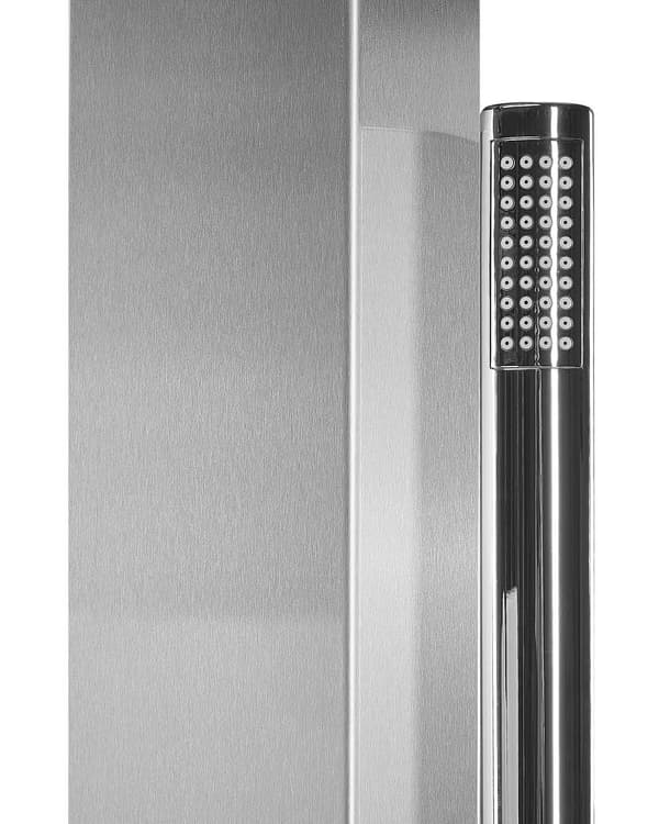 Blandare för utomhusbruk Rostfritt stål med regnfunktion Kromfinish Glamour Modern Trädgård
