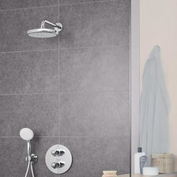 Grohe - Tempesta 210 Duschhuvud och armsats 286 mm, 1 jet (26411000)