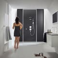 Miniatyrbild 2 av 2: Duschset 105 3jet Relaxation med C bar 90 cm matt vit - HANSGROHE - Pulsify Select