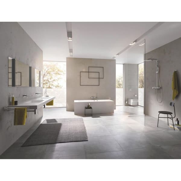 Grohe Euphoria SmartControl Rund duschpelare 310 duo Supersteel