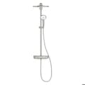Miniatyrbild 2 av 5: Grohe Euphoria SmartControl Rund duschpelare 310 duo Supersteel