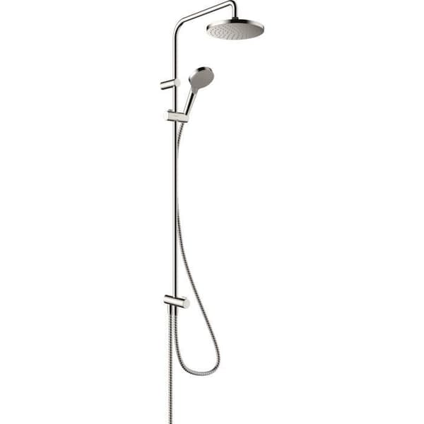 Vernis Blend 200 1jet duschpelare - HANSGROHE - Krom - Justerbar höjd - Metallfinish