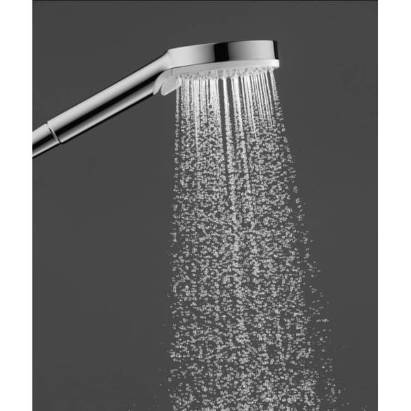 Duschset - HANSGROHE - Crometta Vario - 2 munstycken - Hög bar 0,90 m - QuickClean