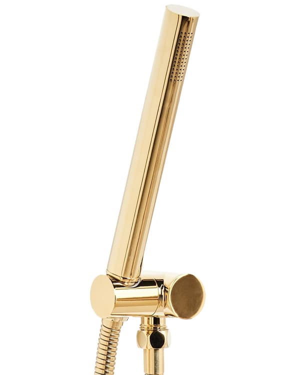 Dusjhode Gull Metall 1 Spray Modus Moderne Design Minimalistisk Stil
