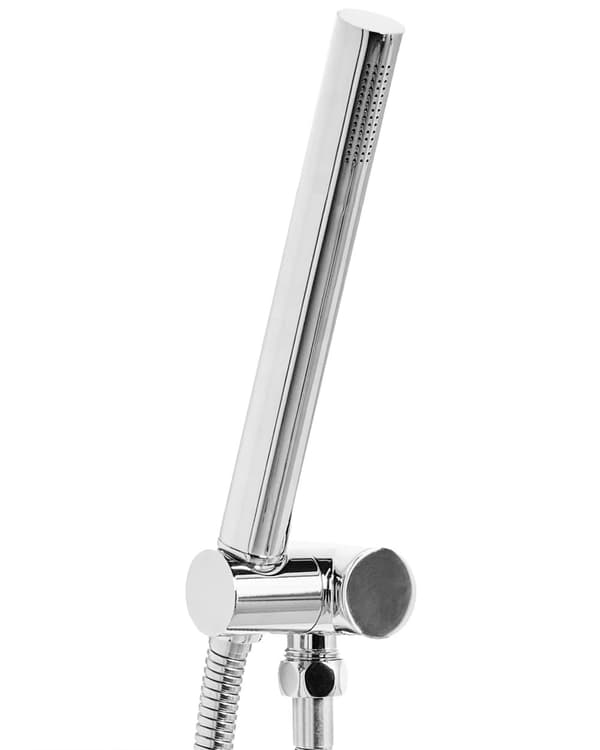 Dusjhode Sølv Metall 1 Spray Modus Moderne Design Minimalistisk Stil