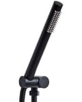 Miniatyrbilde 1 av 5: Dusjhode Svart Metall 1 Spray Modus Moderne Design til Baderom