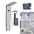 Miniatyrbillede 1 af 2: Brusepanel, LED Design, 5 Funktioner,8013 børstet