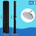Miniatyrbild 2 av 7: Utomhus solardusch Solardusch för pool Trädgårdsduschar 20L Med skyddshölje