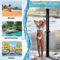 Miniatyrbild 6 av 7: Utomhus solardusch Solardusch för pool Trädgårdsduschar 20L Med skyddshölje och handdusch