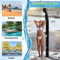 Miniatyrbild 6 av 7: Utomhus solardusch Solardusch för pool Trädgårdsduschar 20L Böjd modell