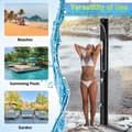Miniatyrbild 6 av 7: Utomhus solardusch Solardusch för pool Trädgårdsduschar 35L Med skyddshölje och handdusch