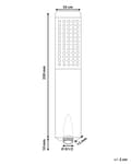 Miniatyrbilde 3 av 5: Dusjhode Svart Metall 1 spraymodus Moderne design Baderom Tilbehør Hånddusj