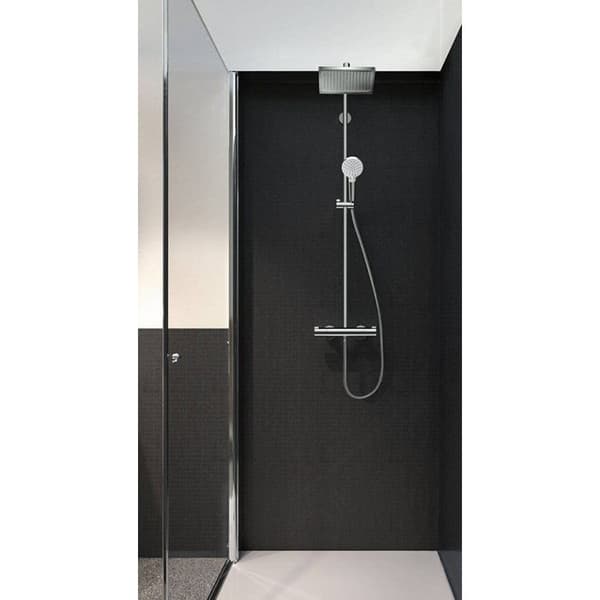 Colonne dusch Showerpipe Crometta E 240 1 jet EcoSmart förkromad Hansgrohe