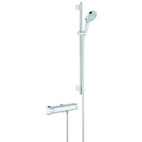 GROHE New Grohtherm 2000 Duschset med termostatblandare 34482001 (tysk import)