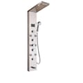 Miniatyrbillede 1 af 2: LED Bruserpanel, Vandfald og Regnbruserhoved, Digital Temperaturvisning,Nikkel 8009