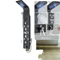 Miniatyrbillede 1 af 2: LED Bruserpanel, Kold- og Varmtvandskontrol, Moderne Design,8009 Sort