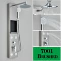 Miniatyrbillede 2 af 2: Bruserpanel, regnbruserhoved, roterende SPA-dyser,7001 Nikkel