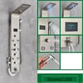 Miniatyrbild 2 av 2: Badrum Duschpanel, LED Temperatur Display, SPA Kroppsmassage Jets,Borstad 8009
