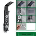 Miniatyrbild 1 av 2: Badrum Duschpanel, LED Temperatur Display, SPA Kroppsmassage Jets,Svart 8006