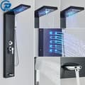 Miniatyrbild 2 av 2: LED Duschpanel, Digital Temperaturdisplay, Multifunktionellt Duschkabinssystem,HFT6002
