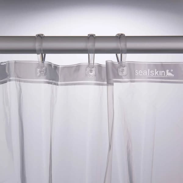 Sealskin Duschdraperi Clear 180 cm genomskinlig 210041300