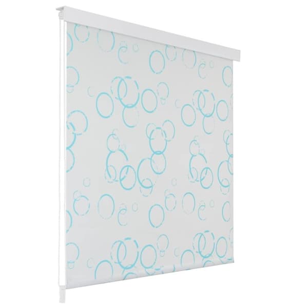 vidaXL Suihkun rullaverho 80x240 cm kupla