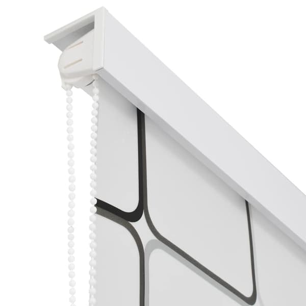 vidaXL rullegardin til badeværelse 120x240 cm firkanter