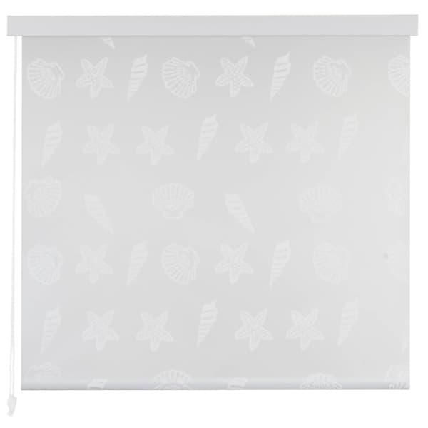 vidaXL Rullgardin för dusch 100x240 cm sjöstjärna