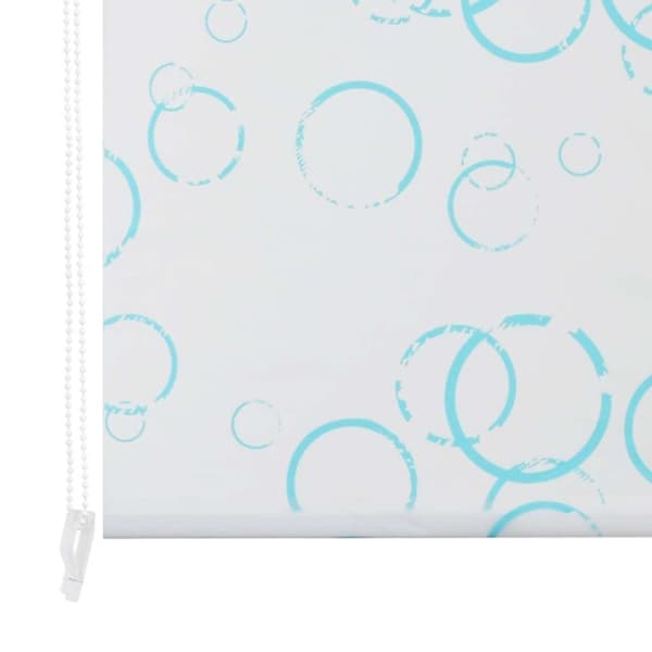 vidaXL Rullgardin för dusch 160x240 cm bubbla