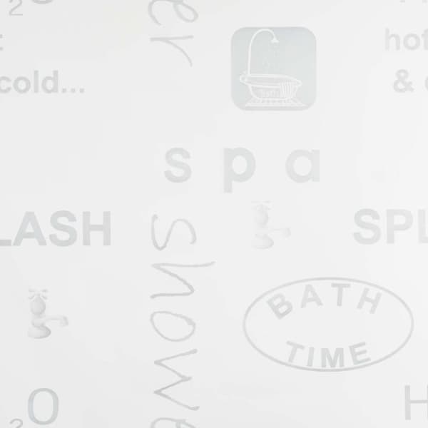 vidaXL Dusjforheng 140x240 cm splash