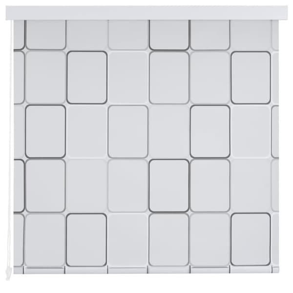 vidaXL Dusjforheng 140x240 cm kvadrat