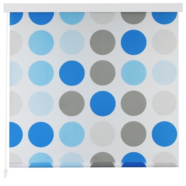 vidaXL rullegardin til badeværelse 160x240 cm cirkler