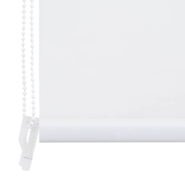 vidaXL Rullgardin för dusch 160x240 cm vit