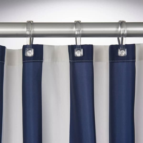 Sealskin Linje Dusjforheng hvite striper