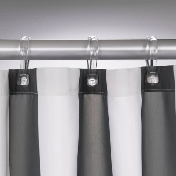 Sealskin Linje Dusjforheng hvite striper