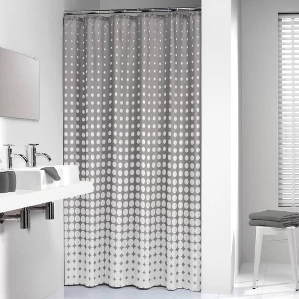 OUTLET: Sealskin Speckles dusjforheng i tekstil