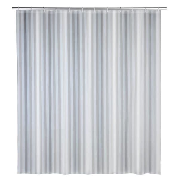 Duschdraperi - WENKO - Fryst - Ekologisk PEVA - 120x200 cm - Grå