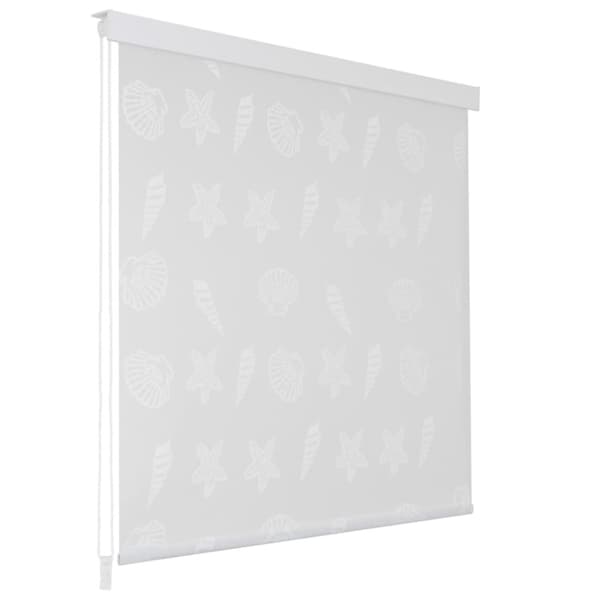 vidaXL Rullgardin för dusch 140x240 cm sjöstjärna -  Duschdraperier
