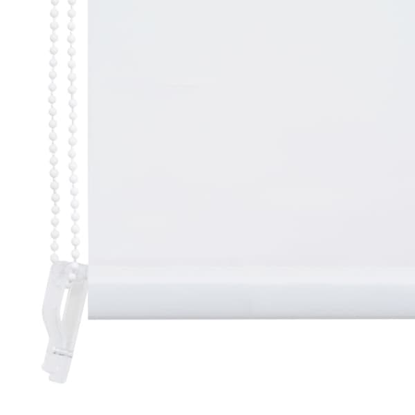 vidaXL Rullgardin för dusch 100x240 cm vit -  Duschdraperier