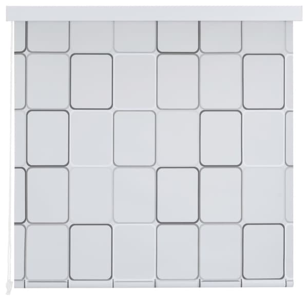 Rullgardin för dusch 100x240 cm fyrkant - Duschdraperi - Duschdraperier - Home & Living
