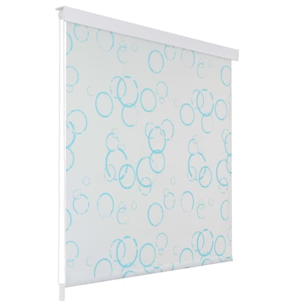 Rullgardin för dusch 100x240 cm bubbla - Duschdraperi - Duschdraperier - Home & Living