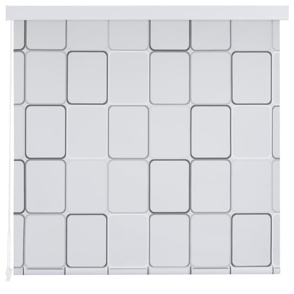 Rullgardin för dusch 80x240 cm fyrkant