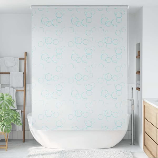 Rullgardin för dusch 160x240 cm bubbla