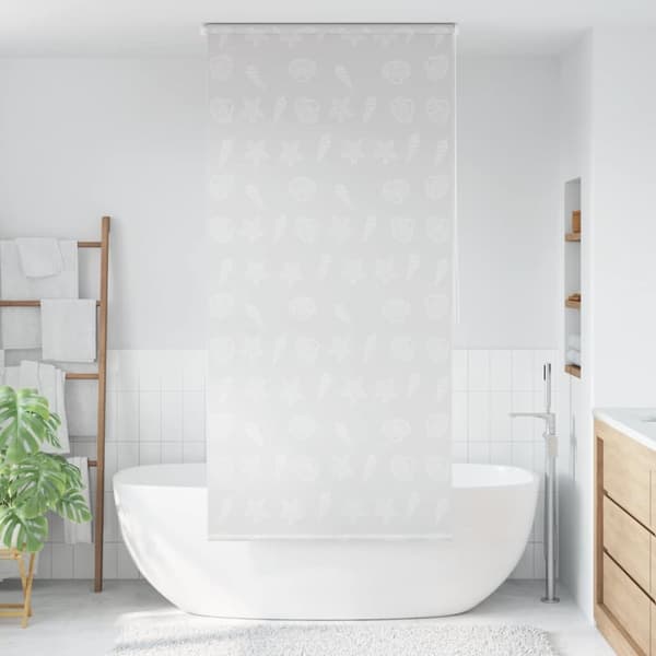 Rullgardin för dusch 100x240 cm sjöstjärna